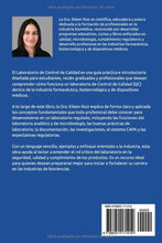 Laboratorio de Control de Calidad: Guía práctica para iniciar tu carrera en la industria farmacéutica, biotecnología y dispositivos médicos. (Conociendo la Industria Biomédica) (Spanish Edition)