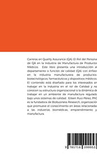 Libro: Carreras en Quality Assurance (QA): El Rol del Personal de QA en la Industria de Manufactura de Productos Médicos (Spanish Edition, Hardcover)